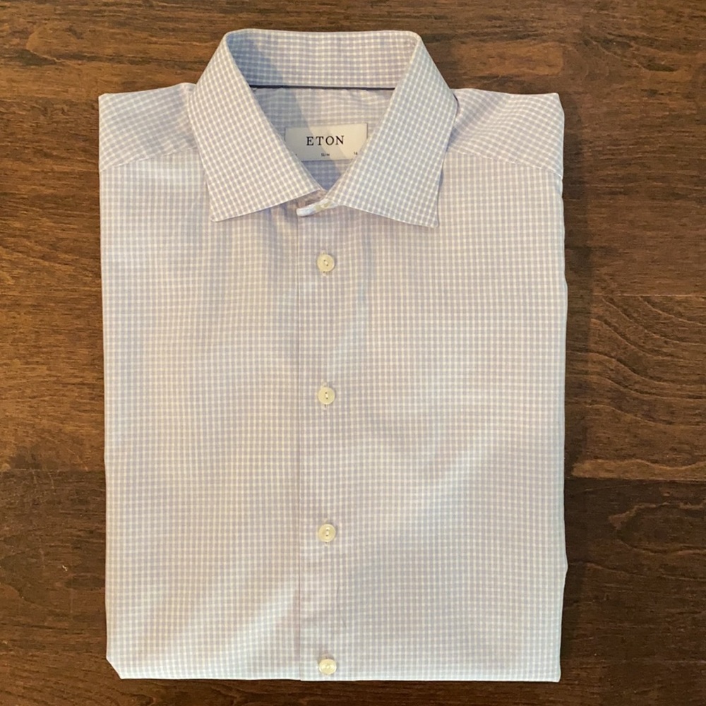 Eton Slim Dress Shirt - Used 41/16